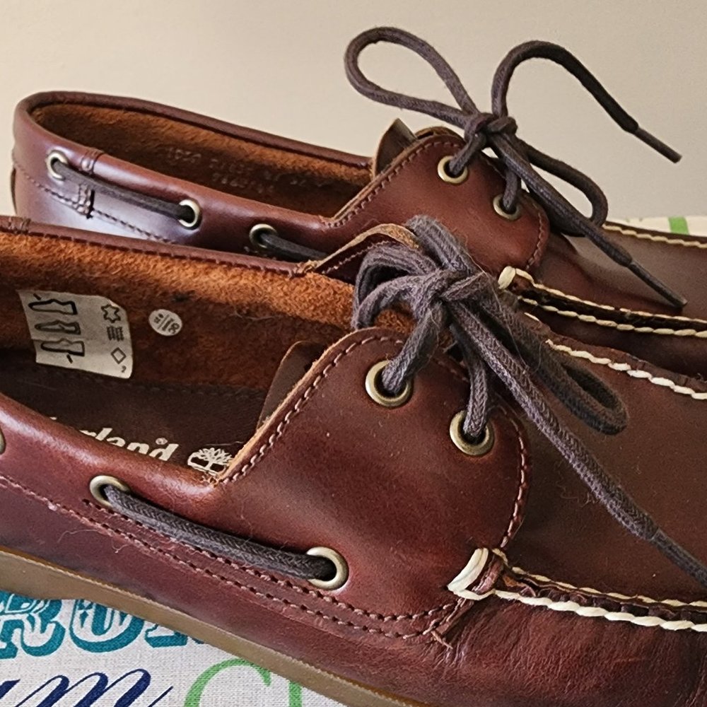TIMBERLAND Classic Boat 2-Eye shoes Size 10.5